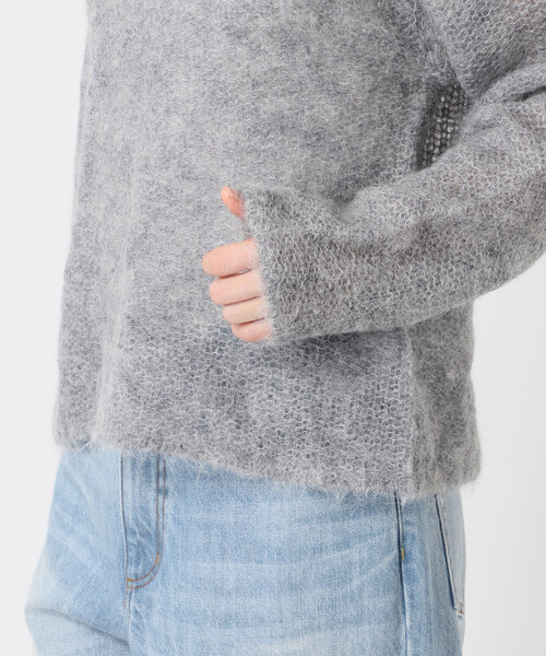 追加》ALPACA MIX BUTTON ニット 3（ニット/セーター）｜Plage