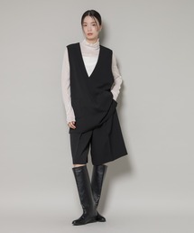 NANO universe | Vネックベスト×ハーフパンツ セットアップ(ベスト)