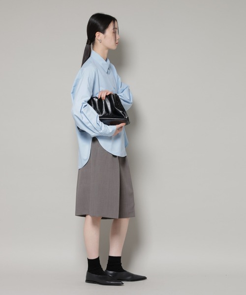 NANO universe（ナノユニバース）の「Vネックベスト×ハーフパンツ セットアップ（ベスト・レディース・グレー/ブラック/ベージュ・FREE）」の14枚目の写真