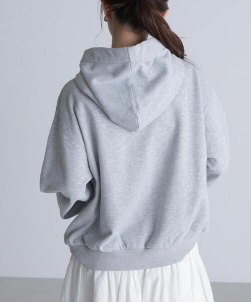 FREE'S MART(フリーズマート)の「◆起毛ビッグリボンジップパーカー(パーカー・レディース・グレー/ホワイト・FREE)」の11枚目の写真