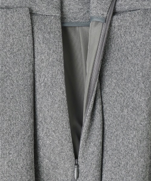 JENNE（ジェンヌ）の「タックダンボールニットスカート（スカート・レディース・ホワイト/ブラック/グレー・SMALL/MEDIUM/LARGE）」の21枚目の写真