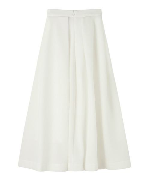 JENNE（ジェンヌ）の「タックダンボールニットスカート（スカート・レディース・ホワイト/ブラック/グレー・SMALL/MEDIUM/LARGE）」の14枚目の写真