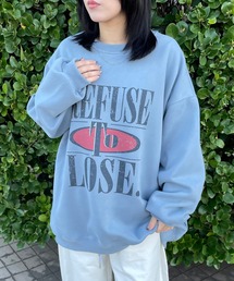 CRB（シーアールビー）の「ロゴビッグトレーナー（スウェット）」