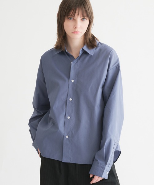 selle glant(セレグランテ)の「ASSORT BASIC REGULAR SHIRT/アソートベーシックレギュラーシャツ(シャツ/ブラウス・メンズ・アイボリー/ブルー/ブルーグレー/ナチュラル・SMALL/LARGE/MEDIUM)」の3枚目の写真