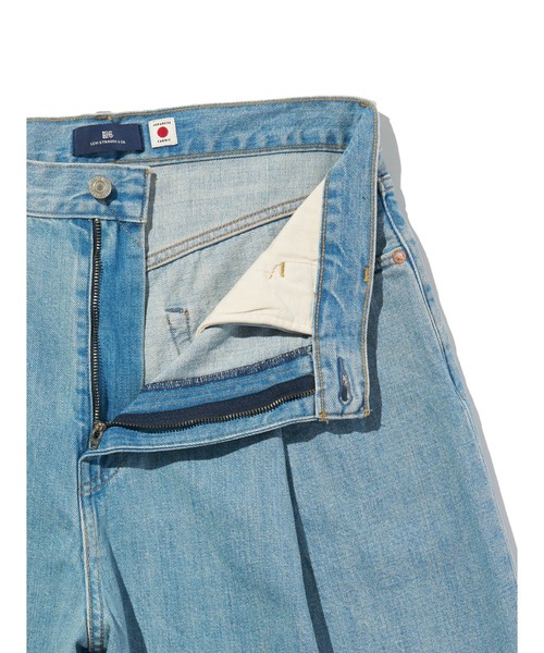 Levi's(リーバイス)の「Levi's/リーバイス BLUETAB(TM) ワイドプリーツ CROP ジーンズ ライトインディゴ(デニムパンツ・メンズ・ライトインディゴブルー・28inch/29inch/30inch/31inch/32inch/33inch/34inch/36inch)」の7枚目の写真