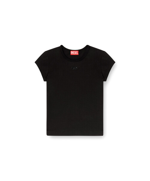 DIESEL(ディーゼル)の「ウィメンズ 半袖トップ T-ANGIE-OD(Tシャツ/カットソー・レディース・ブラック/ブラウン/ホワイト/パープル・LARGE/MEDIUM/X-SMALL/SMALL/X-LARGE)」の16枚目の写真