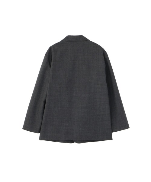MARGARET HOWELL(マーガレットハウエル)の「CRISP WOOL PLAINWEAVE JACKET(テーラードジャケット・メンズ・グレー系その他3・SMALL/MEDIUM/LARGE)」の5枚目の写真