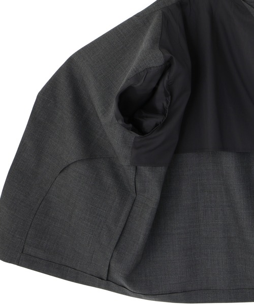 MARGARET HOWELL(マーガレットハウエル)の「CRISP WOOL PLAINWEAVE JACKET(テーラードジャケット・メンズ・グレー系その他3・SMALL/MEDIUM/LARGE)」の6枚目の写真