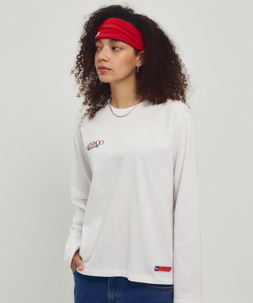 MENASOO（ミナス）の「Menasoo Hearttrack Long Sleeve T Shirt_White（Tシャツ/カットソー・レディース・ホワイト・F）」の12枚目の写真