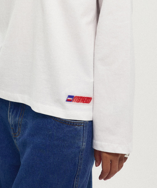 MENASOO（ミナス）の「Menasoo Hearttrack Long Sleeve T Shirt_White（Tシャツ/カットソー・レディース・ホワイト・F）」の15枚目の写真