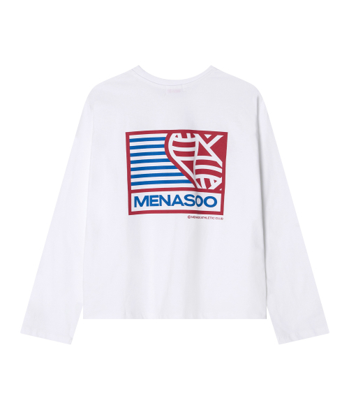 MENASOO（ミナス）の「Menasoo Hearttrack Long Sleeve T Shirt_White（Tシャツ/カットソー・レディース・ホワイト・F）」の22枚目の写真