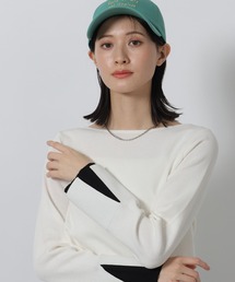 LAKOLE | 12ゲージ袖レイヤーニットプルオーバー / 639732(ニット/セーター)