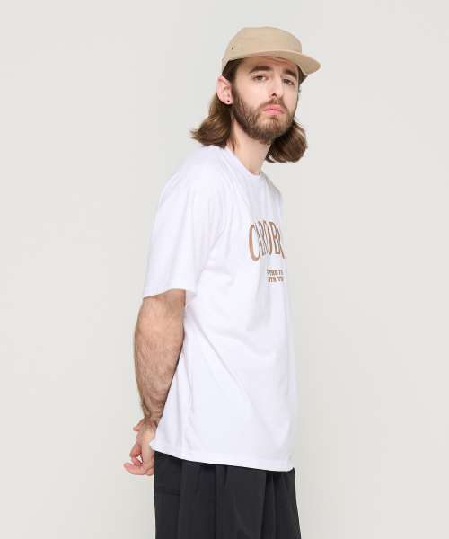 CARGOBROS(カーゴブロス)の「アーチロゴオーバー半袖Tシャツ(ホワイト)(Tシャツ/カットソー・メンズ・その他・L/2XL/XL/S/M)」の5枚目の写真