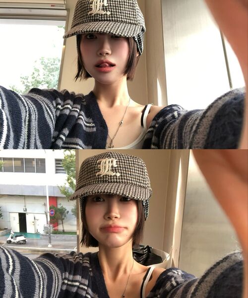 LMCの「GOTHIC WOOL 6PANEL CAP check(キャップ・レディース・その他・ONE SIZE)」の6枚目の写真