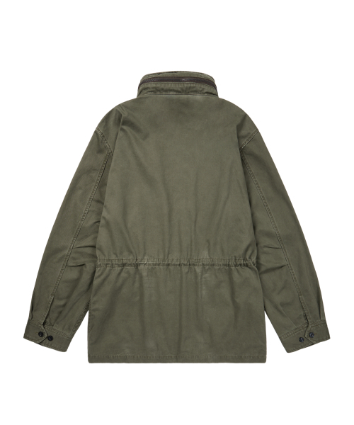 AAKAM(アーカム)の「Washed Field Jacket (Khaki)(ミリタリージャケット・レディース・その他・1/2)」の11枚目の写真