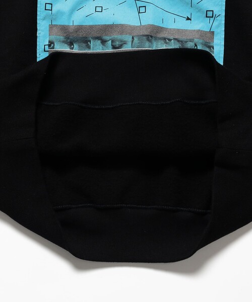 C.E(シーイー)の「C.E / AS MCCO CREW NECK(スウェット・メンズ・ブラック・XL/M/L)」の6枚目の写真