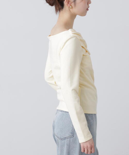 FREE'S MART(フリーズマート)の「◆〈MFM〉オフショルミニ裏毛カットソー(Tシャツ/カットソー・レディース・ホワイト/グレー系その他/イエロー・FREE)」の21枚目の写真