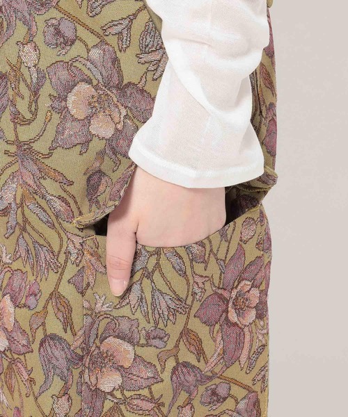 mysty woman（ミスティウーマン）の「花柄ゴブランパンツ　659243（その他パンツ・レディース・ベージュ/ブルー・FREE）」の12枚目の写真