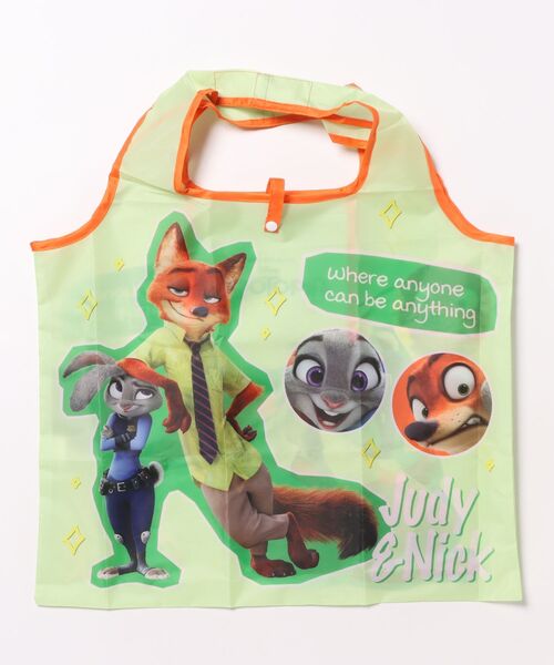 Disney（ディズニー）の「【 Disney 】 くるくるショッピングバッグA  26S1（エコバッグ/サブバッグ・レディース・ブラウン/グリーン/ピンク/ラベンダー/ネイビー・FREE）」の2枚目の写真