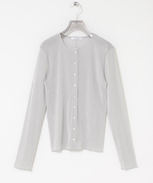 URBAN RESEARCH（アーバンリサーチ）の「シアーフロッキーコンパクトカーディガン（カーディガン/ボレロ・レディース・ピンク/ライトグレー/カーキ・FREE）」の20枚目の写真