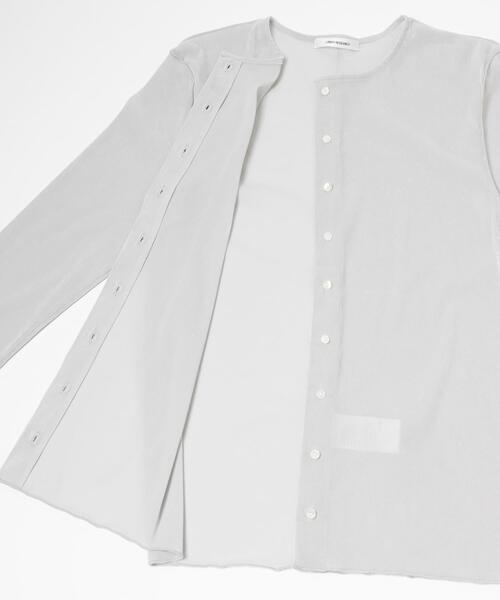 URBAN RESEARCH（アーバンリサーチ）の「シアーフロッキーコンパクトカーディガン（カーディガン/ボレロ・レディース・ピンク/ライトグレー/カーキ・FREE）」の21枚目の写真