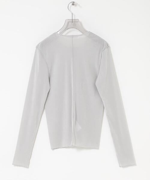 URBAN RESEARCH（アーバンリサーチ）の「シアーフロッキーコンパクトカーディガン（カーディガン/ボレロ・レディース・ピンク/ライトグレー/カーキ・FREE）」の22枚目の写真