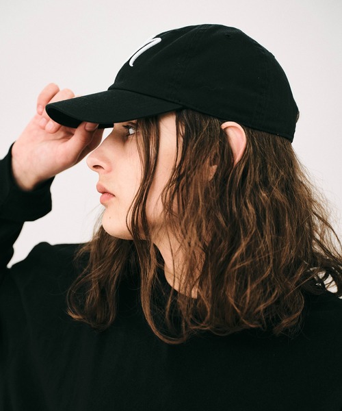 NOISE MAKER（ノイズメーカー）の「クラシックNロゴ立体刺繍キャップ（キャップ・レディース・グレー/ブラック/ベージュ/ホワイト・FREE）」の10枚目の写真