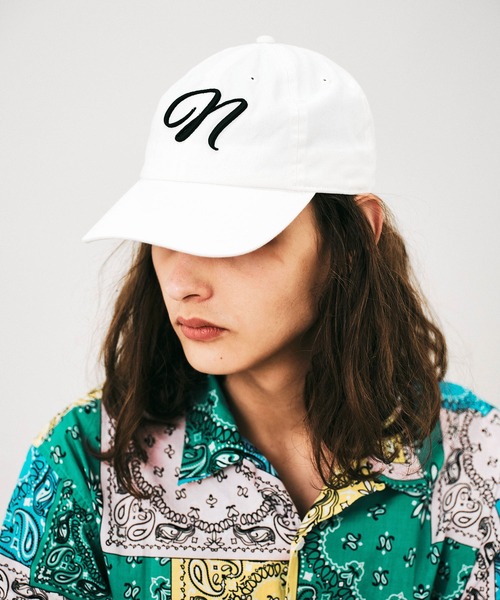 NOISE MAKER（ノイズメーカー）の「クラシックNロゴ立体刺繍キャップ（キャップ・レディース・グレー/ブラック/ベージュ/ホワイト・FREE）」の6枚目の写真