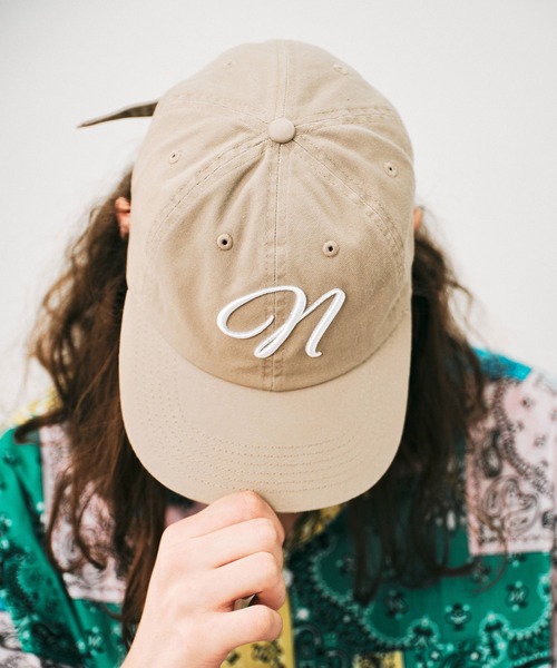 NOISE MAKER（ノイズメーカー）の「クラシックNロゴ立体刺繍キャップ（キャップ・レディース・グレー/ブラック/ベージュ/ホワイト・FREE）」の18枚目の写真