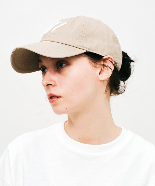 NOISE MAKER（ノイズメーカー）の「クラシックNロゴ立体刺繍キャップ（キャップ・レディース・グレー/ブラック/ベージュ/ホワイト・FREE）」の20枚目の写真