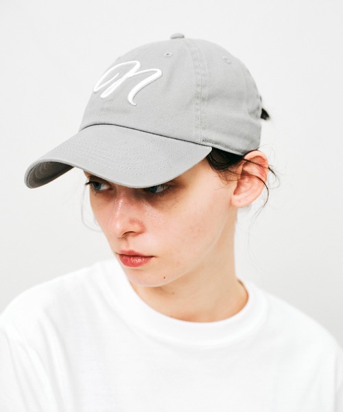 NOISE MAKER（ノイズメーカー）の「クラシックNロゴ立体刺繍キャップ（キャップ・レディース・グレー/ブラック/ベージュ/ホワイト・FREE）」の12枚目の写真