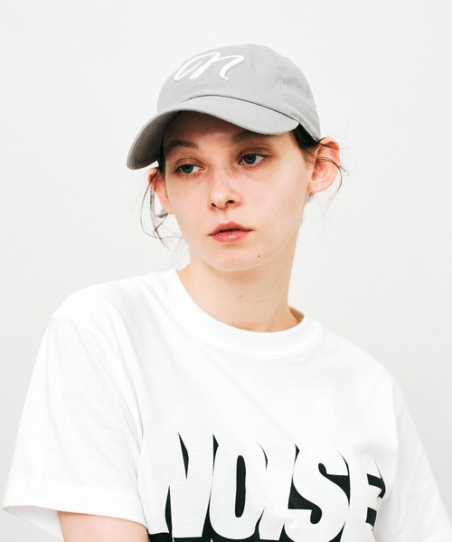 NOISE MAKER（ノイズメーカー）の「クラシックNロゴ立体刺繍キャップ（キャップ・レディース・グレー/ブラック/ベージュ/ホワイト・FREE）」の13枚目の写真