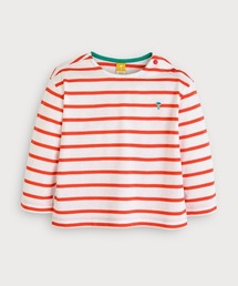 moimoln（モイモルン）の「【SOFT&】カラーボーダー長袖Tシャツ（Tシャツ/カットソー）」