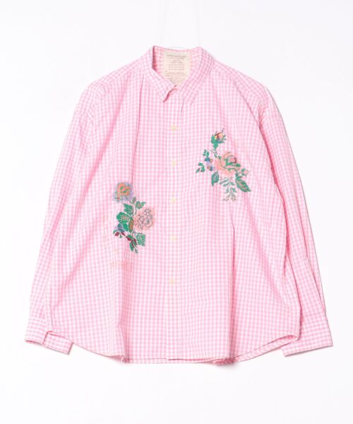 GO TO HOLLYWOOD(ゴートゥーハリウッド)の「Colorful Shirt(シャツ/ブラウス・レディース・レッド/ブルー/ピンク・L/M)」の3枚目の写真