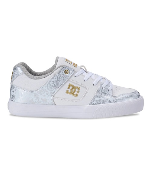 DC SHOES(ディーシーシューズ)の「DC SHOES メンズ PURE SE SN フットウェア スニーカー 【2026年春夏モデル】/DCローカットスニーカー(スニーカー・メンズ・ホワイト系その他/ホワイト×ゴールド・23cm/23.5cm/24cm/25cm/25.5cm/26cm/26.5cm/27cm/27.5cm/28cm/29cm/30cm)」の7枚目の写真