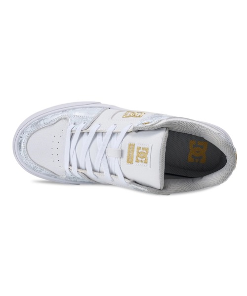 DC SHOES(ディーシーシューズ)の「DC SHOES メンズ PURE SE SN フットウェア スニーカー 【2026年春夏モデル】/DCローカットスニーカー(スニーカー・メンズ・ホワイト系その他/ホワイト×ゴールド・23cm/23.5cm/24cm/25cm/25.5cm/26cm/26.5cm/27cm/27.5cm/28cm/29cm/30cm)」の5枚目の写真
