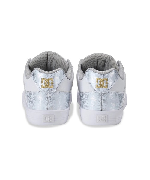 DC SHOES(ディーシーシューズ)の「DC SHOES メンズ PURE SE SN フットウェア スニーカー 【2026年春夏モデル】/DCローカットスニーカー(スニーカー・メンズ・ホワイト系その他/ホワイト×ゴールド・23cm/23.5cm/24cm/25cm/25.5cm/26cm/26.5cm/27cm/27.5cm/28cm/29cm/30cm)」の3枚目の写真