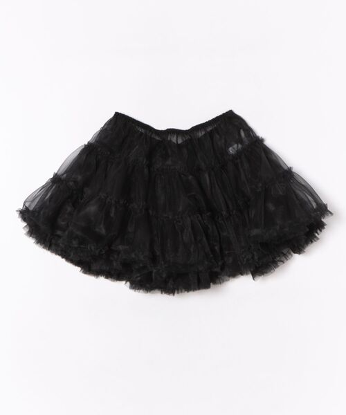 BODYLINE(ボディライン)の「ソフトチュチュパニエ(スカート・レディース・ブラック/ホワイト/オフホワイト・M)」の6枚目の写真