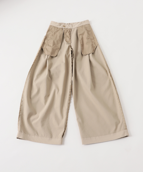 plage（プラージュ）の「《追加》R’IAM Super wide CHINO パンツ（チノパンツ・レディース・ベージュ・34/36/38）」の22枚目の写真