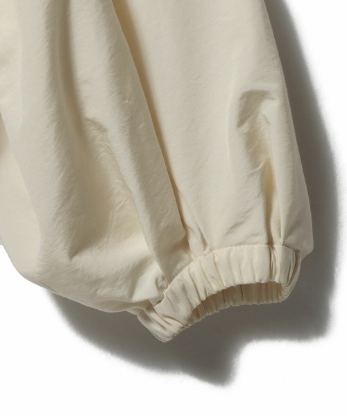 ESTNATION（エストネーション）の「ESTNATION / タックギャザー バルーンブルゾン（ブルゾン・レディース・オフホワイト/ブラック・FREE）」の7枚目の写真
