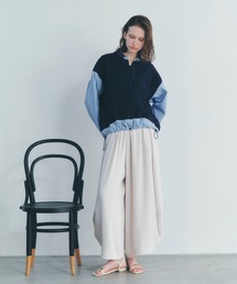 Editt by YECCA VECCA | コクーンドレープワイドパンツ(その他パンツ)