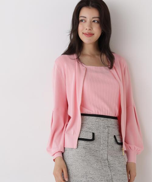 ＊確認用＊Pinky&amp;Dianne WEB限定 カッティングニット　現物 美香さん着用］カッティングニットプルオーバー（0316170408
