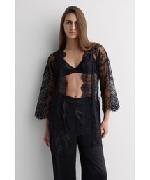 ガウン/バスローブ（ブラック/黒色系）ファッション通販 - ZOZOTOWN