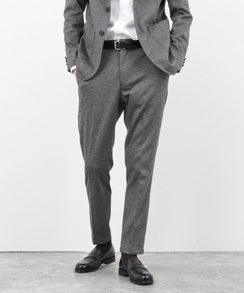 NOLLEY’S（ノーリーズ）の「《ビジカジ/セットアップ対応》シャークジャージ イージーPT 26SS（その他パンツ・メンズ・ネイビー/グレー/ブルー・S/M/L/XL）」の21枚目の写真