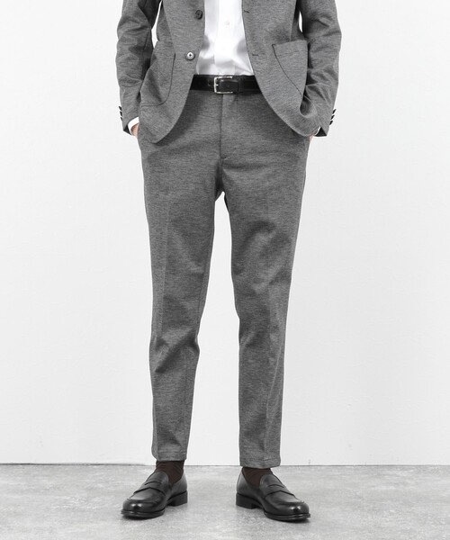 NOLLEY’S（ノーリーズ）の「《ビジカジ/セットアップ対応》シャークジャージ イージーPT 26SS（その他パンツ・メンズ・ネイビー/グレー/ブルー・S/M/L/XL）」の20枚目の写真