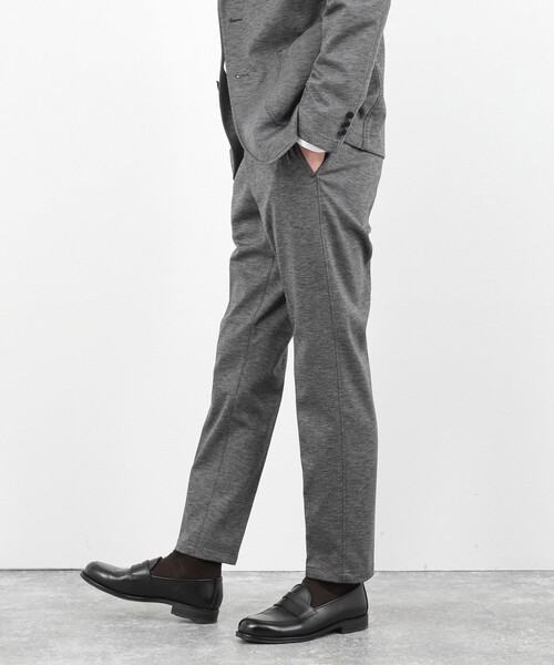 NOLLEY’S（ノーリーズ）の「《ビジカジ/セットアップ対応》シャークジャージ イージーPT 26SS（その他パンツ・メンズ・ネイビー/グレー/ブルー・S/M/L/XL）」の19枚目の写真