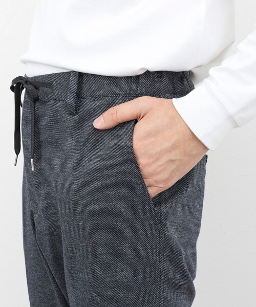 NOLLEY’S（ノーリーズ）の「《ビジカジ/セットアップ対応》シャークジャージ イージーPT 26SS（その他パンツ・メンズ・ネイビー/グレー/ブルー・S/M/L/XL）」の8枚目の写真