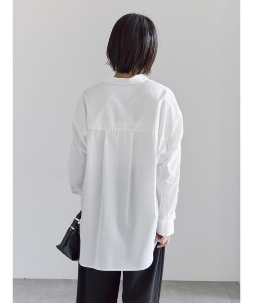 Te chichi(テチチ)の「ポイント刺繍シャツ《2026 spring catalog item》(シャツ/ブラウス・レディース・ストライプ/チェック/オフホワイト・F)」の14枚目の写真