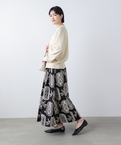 Bou Jeloud（ブージュルード）の「エンブロイダリーフレアスカート（スカート・レディース・A/B・FREE）」の10枚目の写真