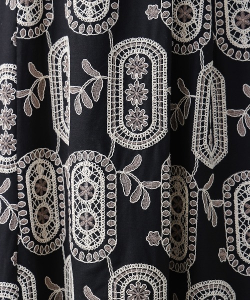 Bou Jeloud（ブージュルード）の「エンブロイダリーフレアスカート（スカート・レディース・A/B・FREE）」の16枚目の写真